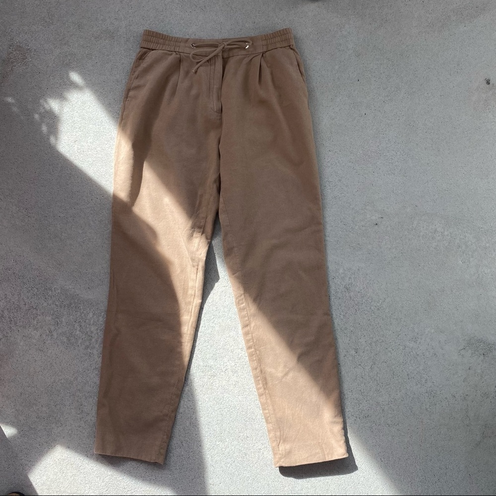 Massimo Dutti Chino Paperbag Pants